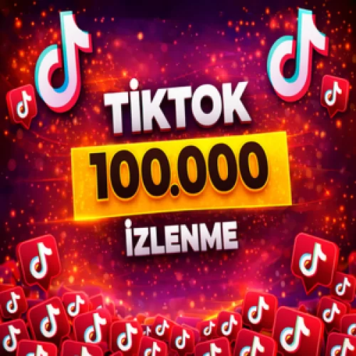 ⭐GARANTİLİ TİKTOK 100.000 İZLENME⭐
